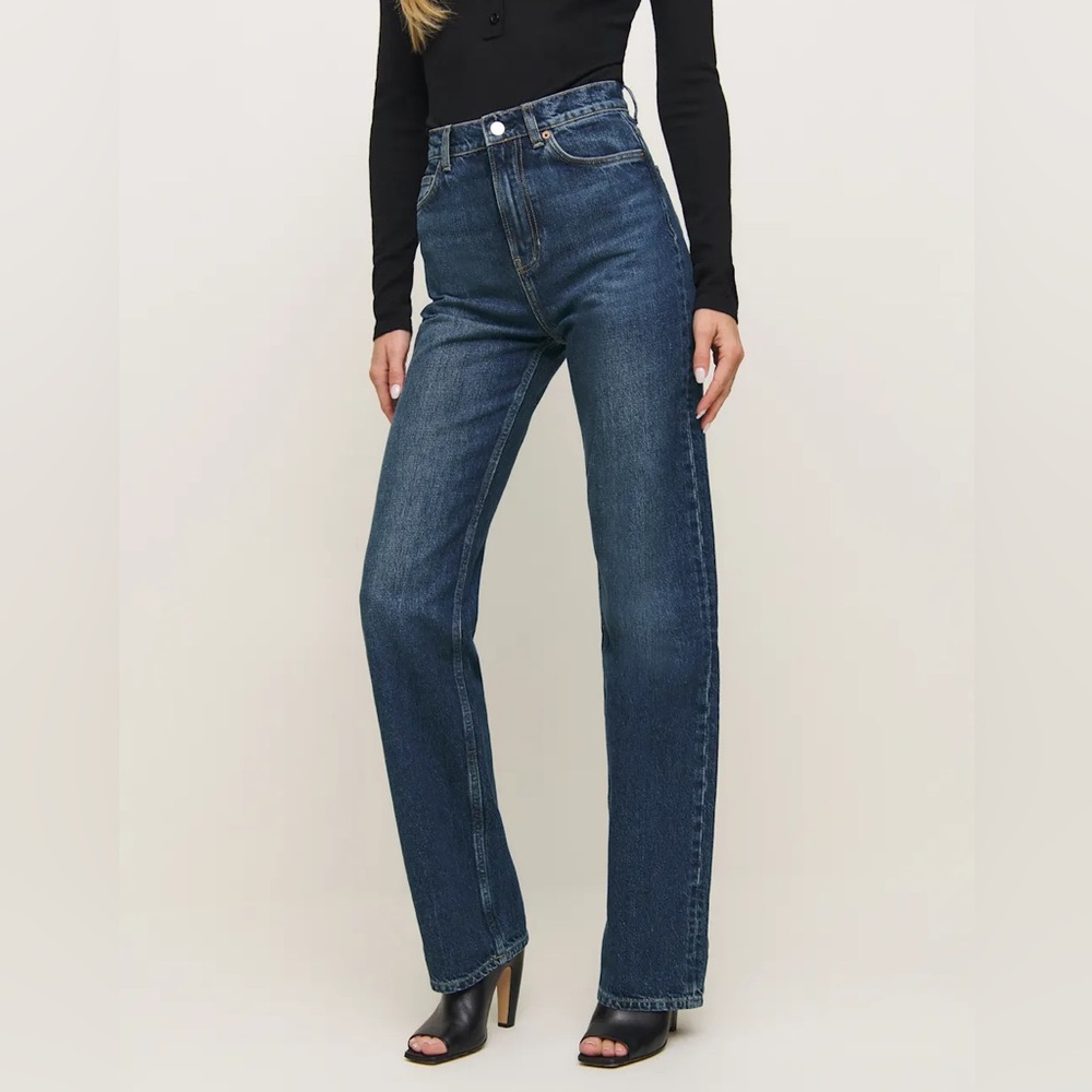 Reformation Wilder High Rise Wide Leg Jeans